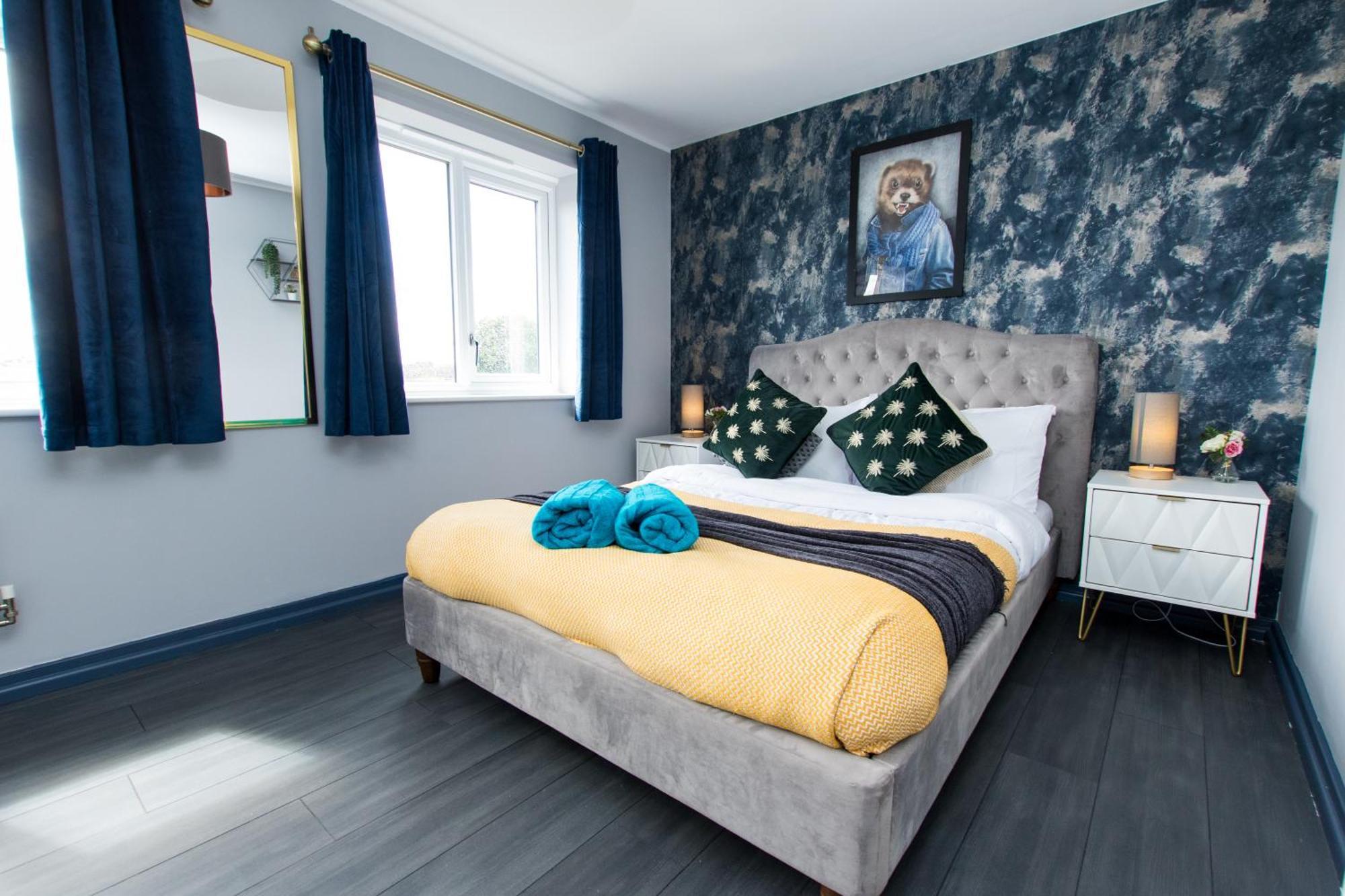 Free Parking 3 Bedroom House In Nottingham Exterior photo